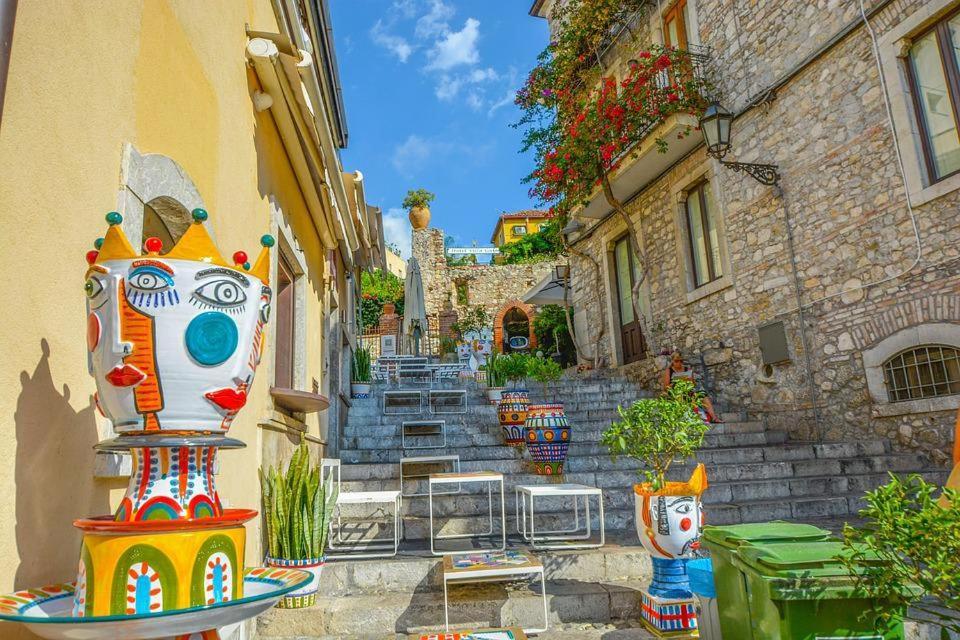 Casa Dionysius Apartman Taormina Kültér fotó
